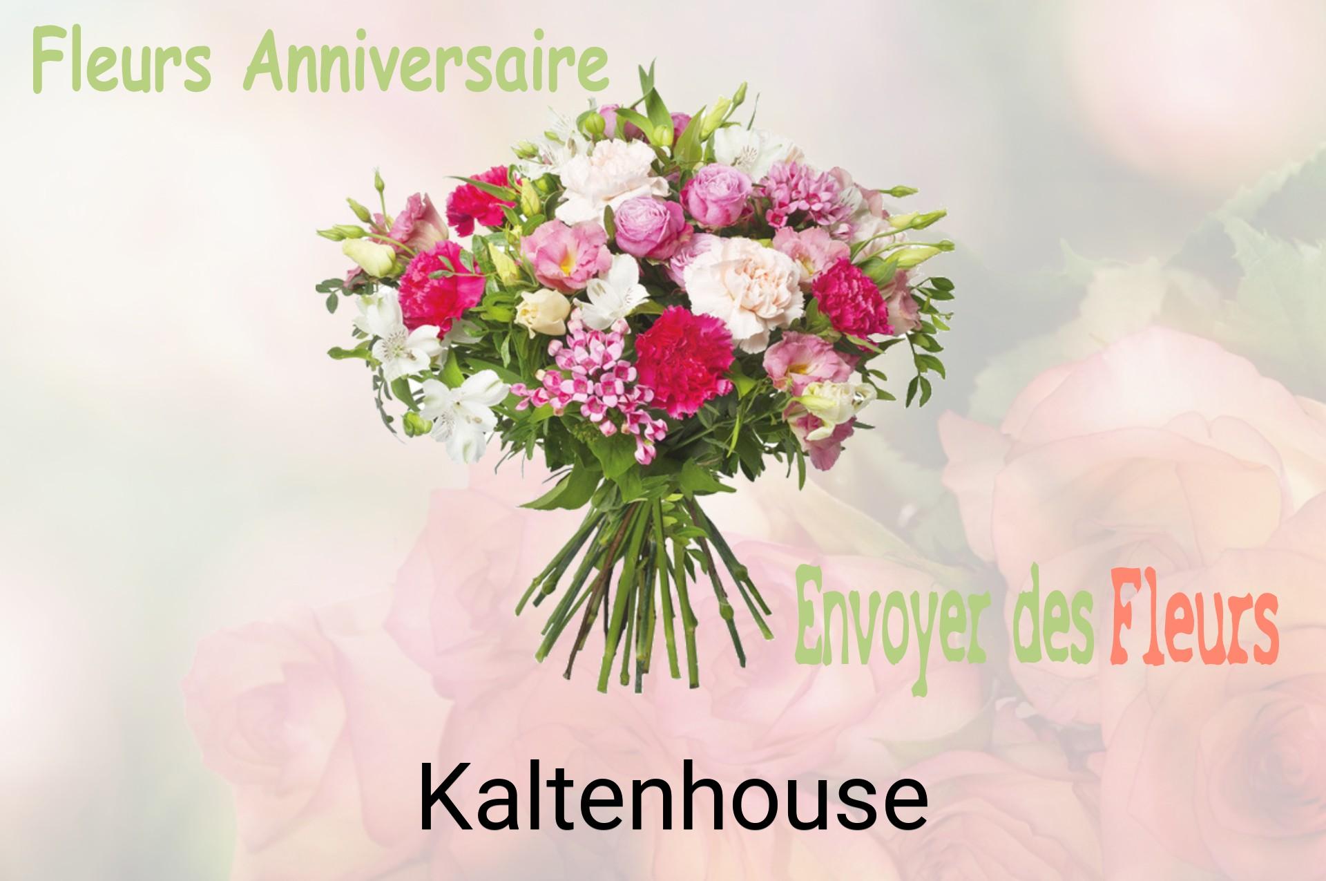 Bouquet de fleurs d’anniversaire livré à Kaltenhouse